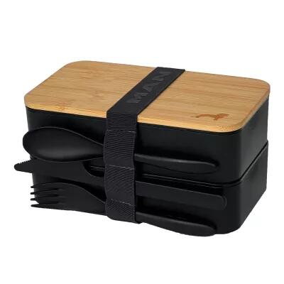 MAN Lunchbox mit Besteck